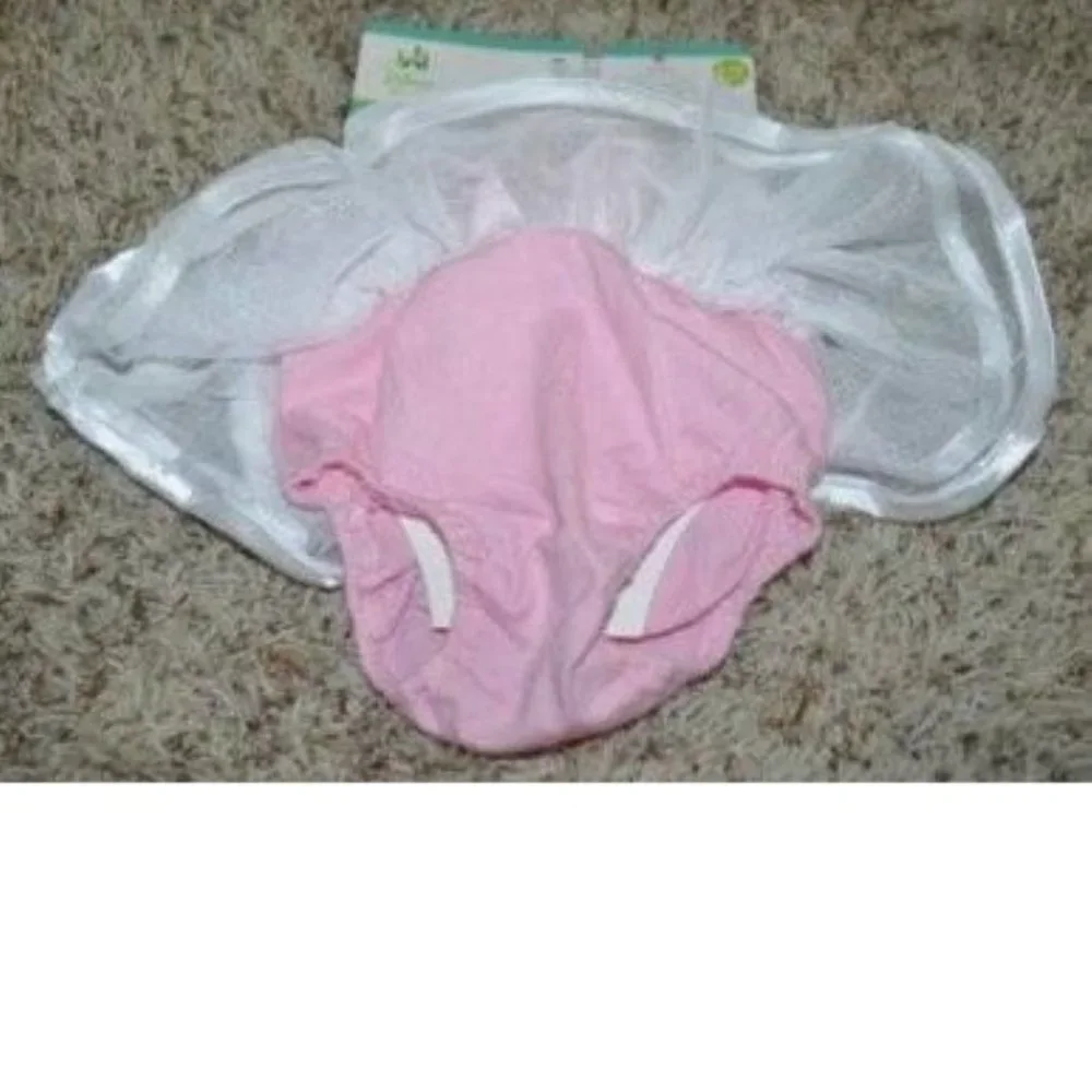Cinderella Diaper Cover & Headband 0/12 months Disney Princess Halloween 2 Pc